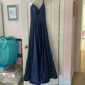 PromGirl dress. Style:PG-B2026 Color: Blueberry.